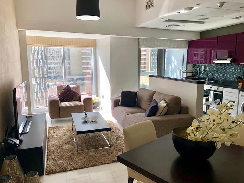 Fully Furnished| Mid Floor | Marina View