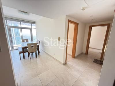 2 Bedroom Apartment for Rent in Jumeirah Lake Towers (JLT), Dubai - Spacious 2BR | High Floor | Marina Skyline View