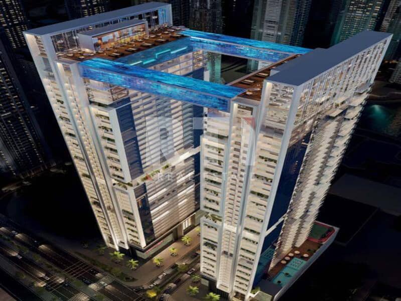 位于朱美拉湖塔 (JLT)，多瑙河畔景观公寓，多瑙河畔景观1号公寓 1 卧室的公寓 850000 AED - 12246446