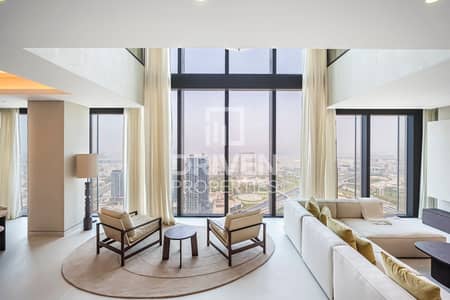 2 Bedroom Flat for Rent in Za'abeel, Dubai - Duplex Type | High Floor and Spacious Apt