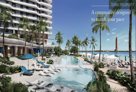 1 Bedroom Apartment for Sale in Mina Al Arab, Ras Al Khaimah - Sea&Lagoon View - Unfurnished 1BR- Handover June25