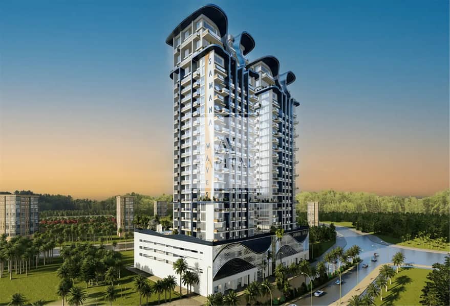 Luxury Studio Investment | Samana Waves 2 | Pool Luxury Studio Investment | Samana Waves 2 | Pool