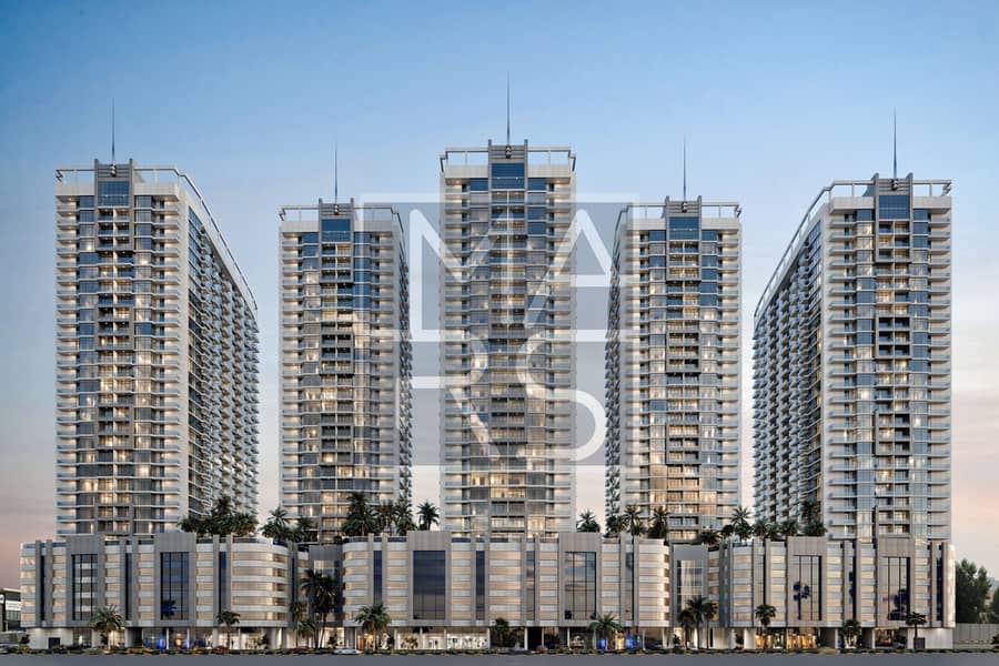 Ajman Creek Towers Road View. jpg Ajman Creek Towers Road View. jpg