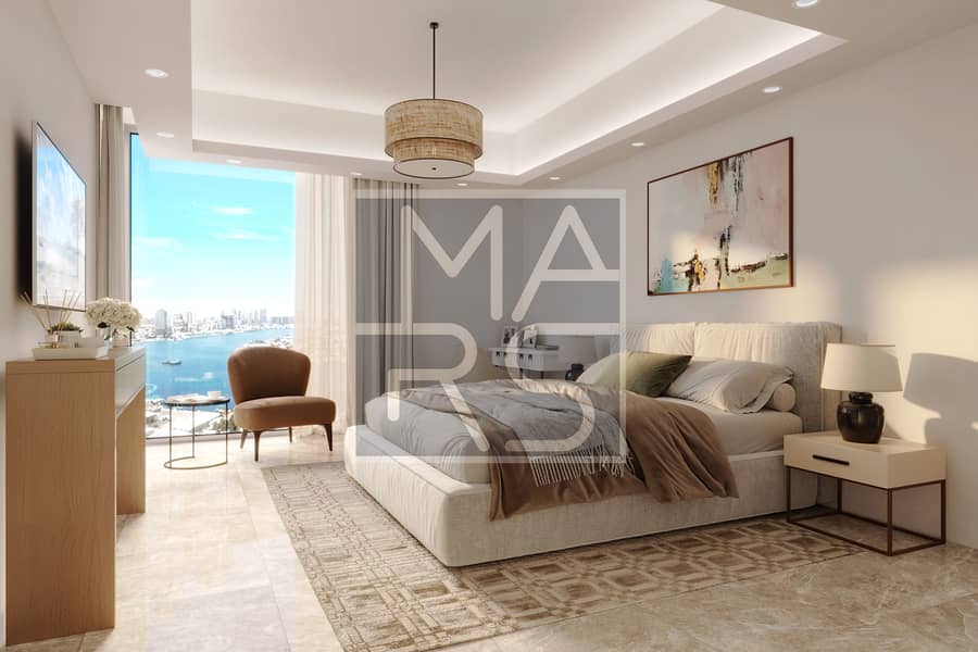 8 Standard Apt Bedroom Ajman Creek Towers. jpg
