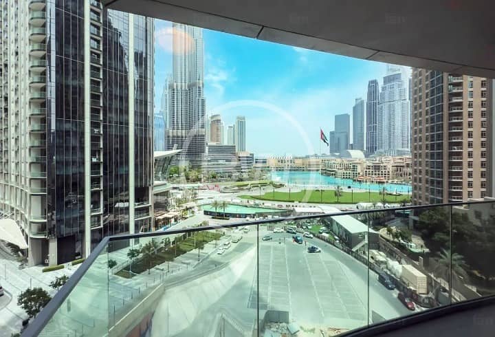 Burj & Fountain View | Low Floor | Unfurnished