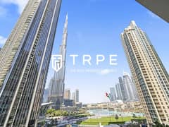 Fountain and Buri Khalifa Views|Vacant |3BRw/Maids
