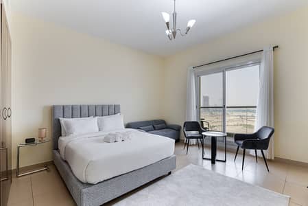 استوديو  للايجار في مدينة دبي الرياضية، دبي - Bed Area (1). jpeg