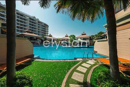 1 Bedroom Flat for Rent in Palm Jumeirah, Dubai - Large Terrace | Direct Access to Pool and Garden