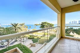 Palm Jumeirah 2BR | Sea Views | Vacant Now