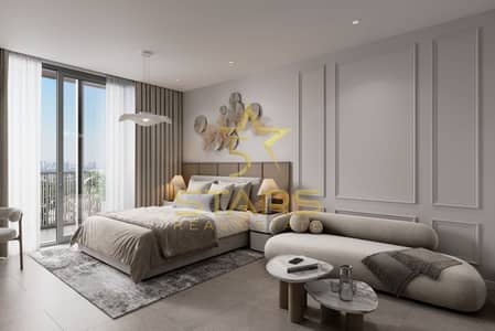 استوديو  للبيع في مثلث قرية الجميرا (JVT)، دبي - ESSENL1FE_Studio_Living. png