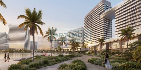 فلیٹ 2 غرفة نوم للبيع في جزيرة المرجان، رأس الخيمة - Fairmont Residences Al Marjan Island Exterior Close-up. jpg
