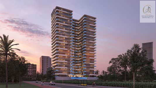 1 Bedroom Flat for Sale in Dubai Land Residence Complex, Dubai - Street angle 02 twilight. jpg