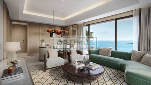 فلیٹ 1 غرفة نوم للبيع في جزيرة المرجان، رأس الخيمة - 1BR_Kitchen & Bedroom. jpg