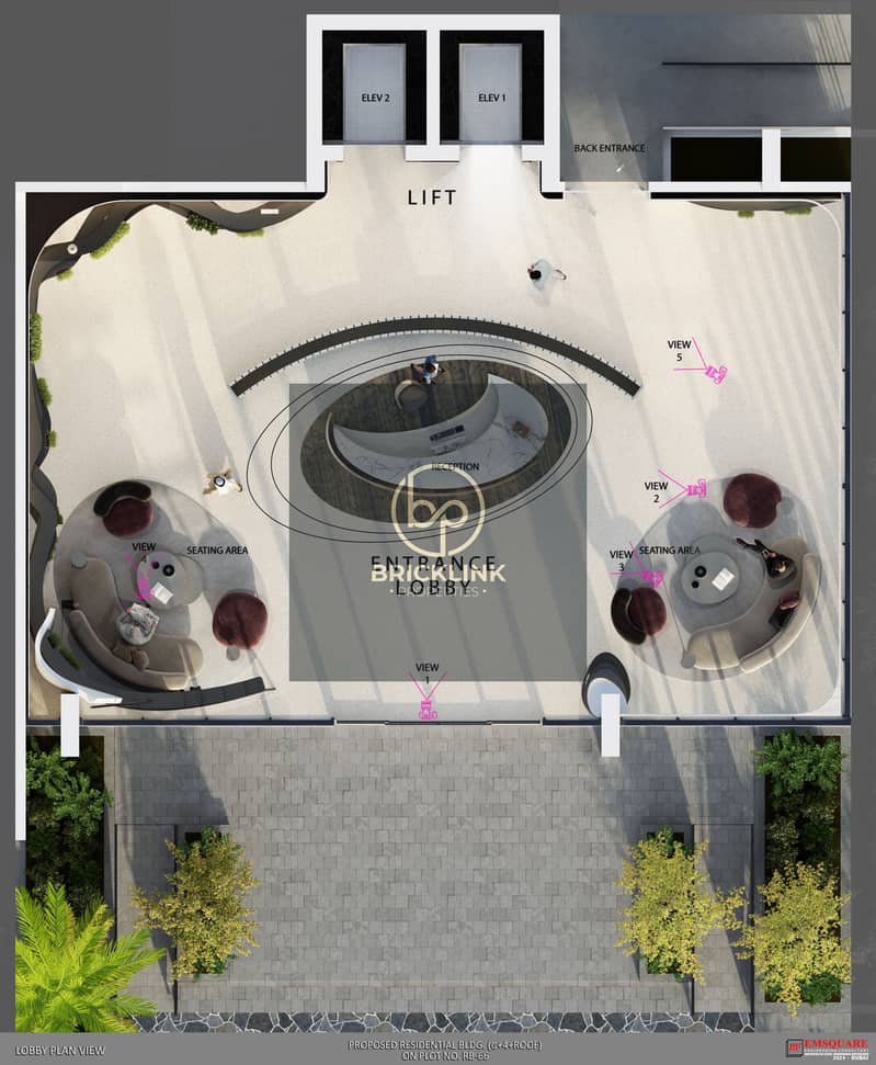 25 RB-66 LOBBY PLAN VIEW. jpg