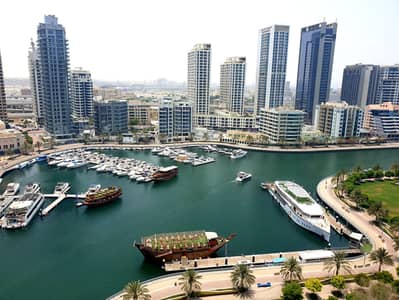 1 Bedroom Flat for Rent in Dubai Marina, Dubai - 1 вид с балкона. jpg