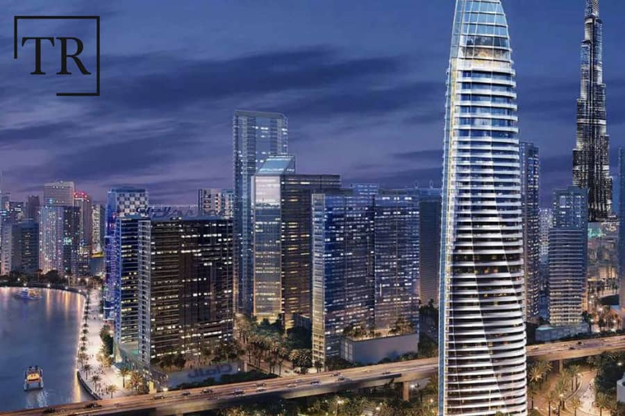 位于商业湾，运河大厦 1 卧室的公寓 2590000 AED - 12253221