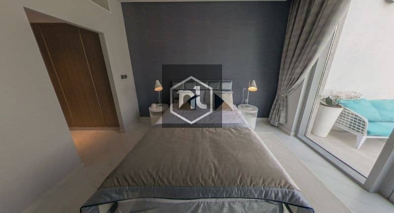 Furnished Charming 1 Bed Room Flat directly on the lagoon | D1