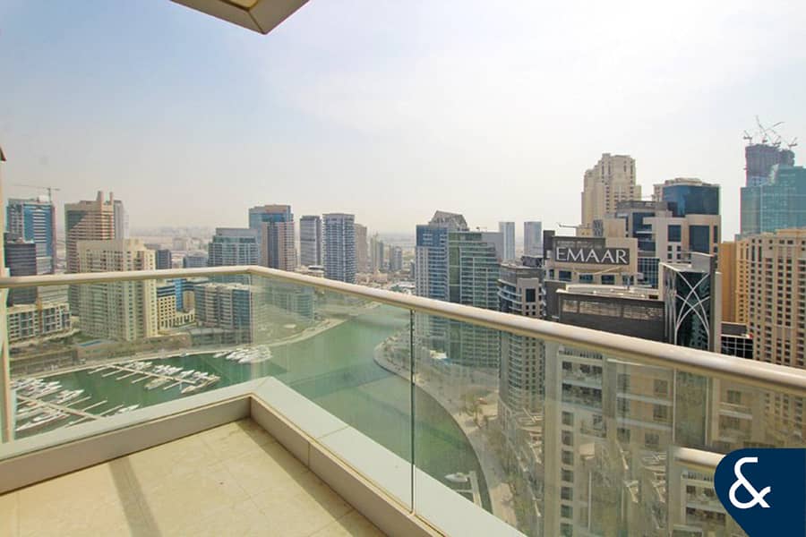 High Floor | Marina & Sea View | Unfurnished High Floor | Marina & Sea View | Unfurnished