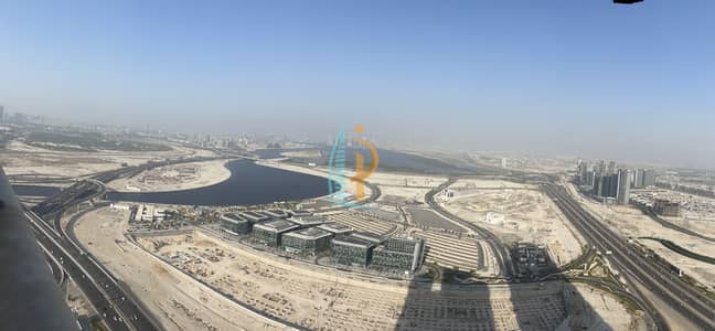 1 Bedroom Flat for Rent in Business Bay, Dubai - View from balcony. jpg