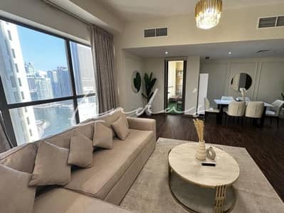 朱美拉海滩住宅（JBR）， 迪拜 2 卧室单位待租 - 位于朱美拉海滩住宅（JBR），巴哈尔公寓，巴哈尔1号楼 2 卧室的公寓 150000 AED - 12255525