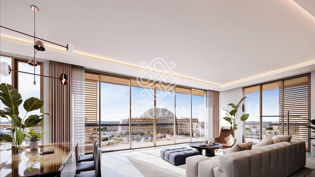 4 3 bedroom view - Sky Residences. png