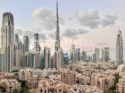 2 Bedroom Apartment for Rent in Downtown Dubai, Dubai - Fully Furnished | Luxury | Burj Khalifa View