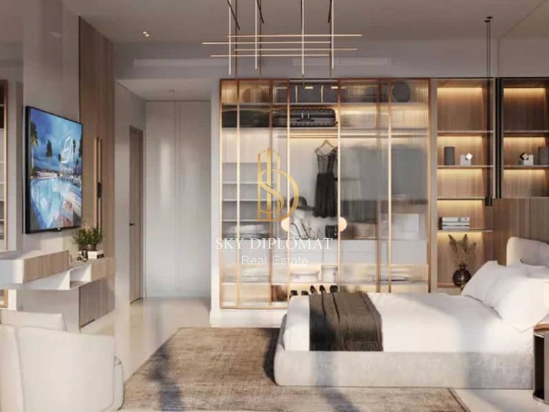 位于朱美拉环形村(JVC)，JVC第13区，Binghatti Amberhall 2 卧室的公寓 1864020 AED - 12258211