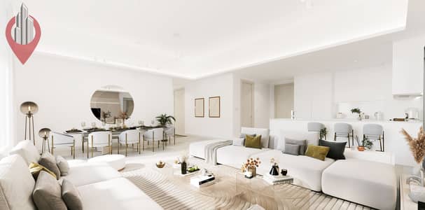 شقة 1 غرفة نوم للبيع في قرية جميرا الدائرية، دبي - 2 Living & Dining Area 1. png
