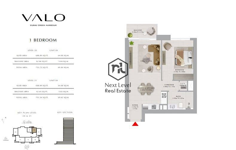 13 floor plan 1 bed room type 2. JPG