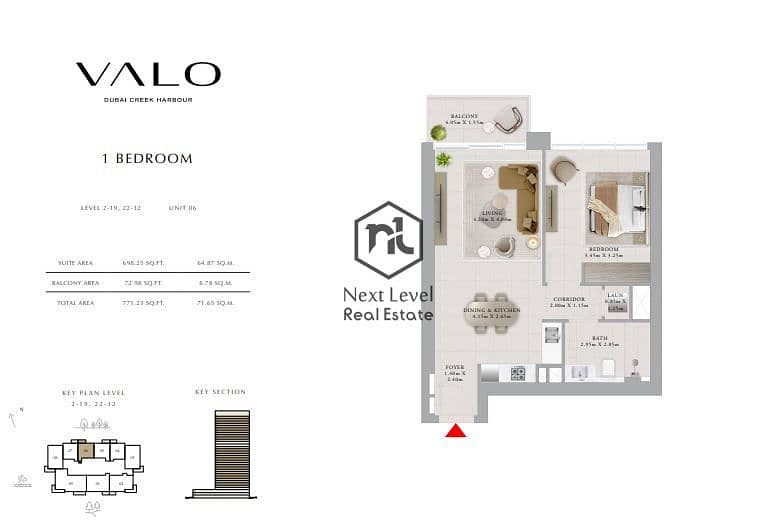 15 floor plan 1 bed room type 4. JPG