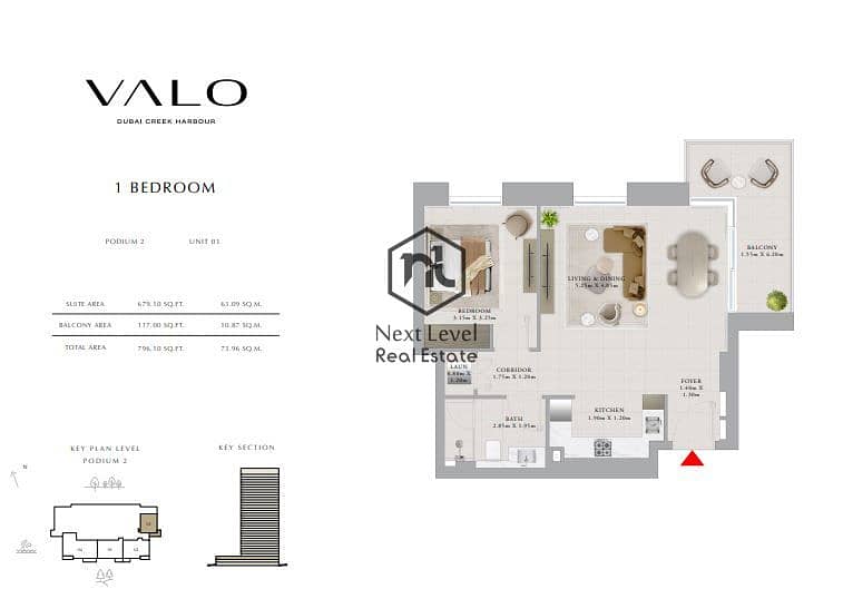 19 floor plan 1 bed room type 8. JPG