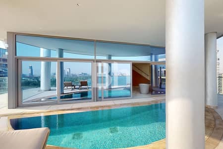 2 Bedroom Flat for Rent in Deira, Dubai - Duplex With Private Pool |Creek View | Luxury Room