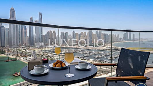 2 Bedroom Apartment for Sale in Dubai Harbour, Dubai - FULL MARINA AND DUBAI EYE VIEWS | FULLY UPGRADED | HIGH FLOOR