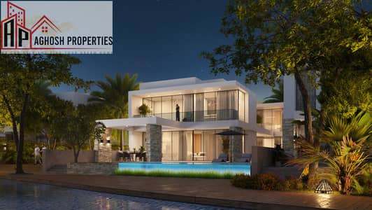 4 Cпальни Вилла Продажа в Аль Сеанниа, Умм-эль-Кайвайн - 4A_LAGOONSIDE NIGHT. jpg