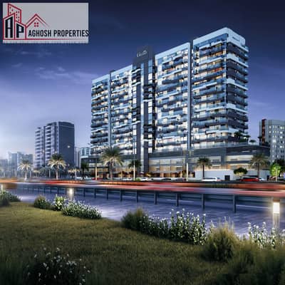 2 Bedroom Flat for Sale in Dubai Sports City, Dubai - Night-Shot_2K. jpg