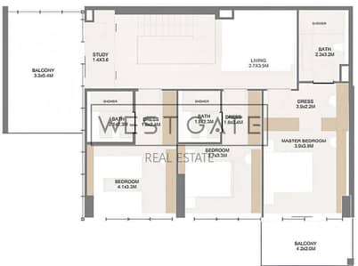 迪拉岛， 迪拜 4 卧室公寓待售 - 4 bed 2. png
