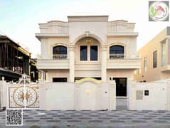 Classic villa in Al-Yasmine (ground floor + 2) with a distinctive internal roof, very close to Al-Hamidiyah Park, no service fees, freehold for all nationalities.