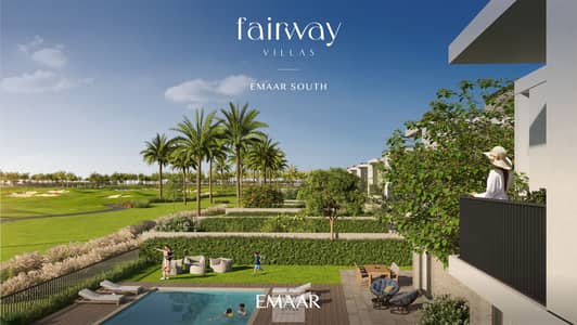 迪拜南部街区， 迪拜 住宅地块待售 - FAIRWAY_BRANDED_RENDER. jpg
