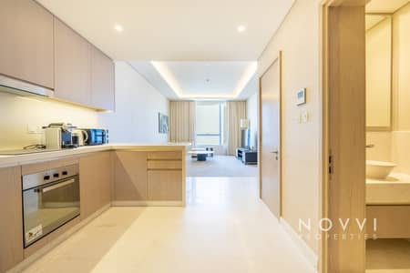 1 Bedroom Apartment for Rent in Palm Jumeirah, Dubai - High Floor | Full Sea View | Fully Furnished