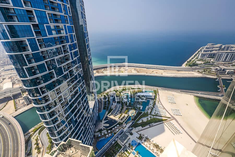 位于朱美拉海滩住宅（JBR），步行购物广场，阿尔巴蒂恩大厦 2 卧室的公寓 4490000 AED - 12120047