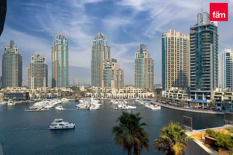 位于迪拜码头，滨海阳台公寓大楼 2 卧室的公寓 150000 AED - 12261770