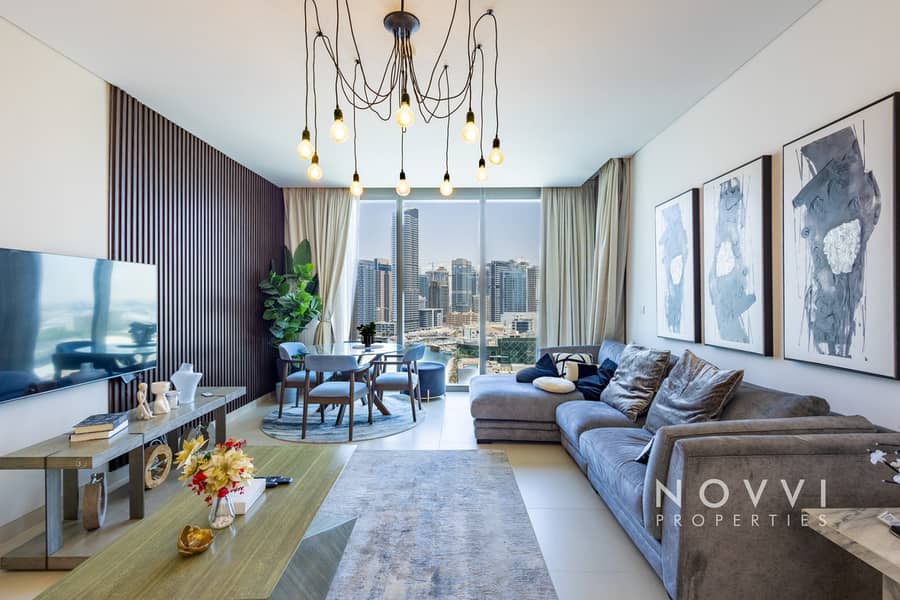 Marina and Sea View | 2BR | Modern | High Floor Marina and Sea View | 2BR | Modern | High Floor