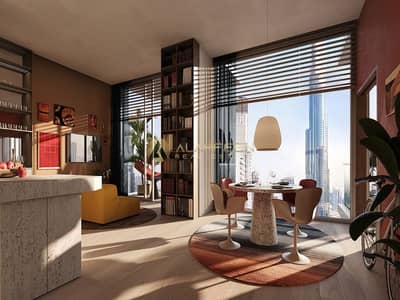 شقة 3 غرف نوم للبيع في وسط مدينة دبي، دبي - SAI_Emaar_Residential_Cam01_LivingRoom_HR02_8K. jpg