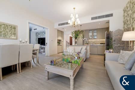 4 Bedroom Townhouse for Sale in Town Square, Dubai - Large Plot l Corner Unit l Rented l Upgraded