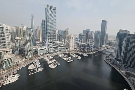3 Bedroom Flat for Rent in Dubai Marina, Dubai - Full Marina View | Unfurnished | Av 18th August