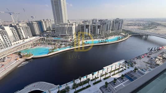 2 Bedroom Flat for Rent in Dubai Creek Harbour, Dubai - Full Canal View - High Floor - Read to Move In