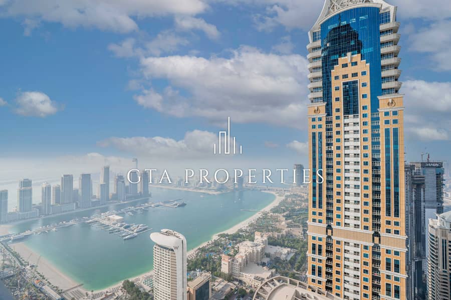 位于迪拜码头，公主府 2 卧室的公寓 165000 AED - 12265629