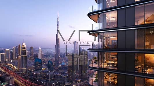 谢赫-扎耶德路， 迪拜 3 卧室单位待售 - trump-tower-dubai-sunset-1024x576. png