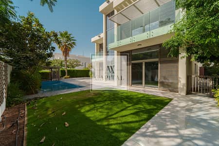 5 Bedroom Villa for Rent in Mohammed Bin Rashid City, Dubai - Backing Kids Park | The Burj View | Landscaped