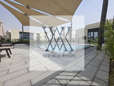 3 Bedroom Villa for Rent in The Valley by Emaar, Dubai - pool2. jpg